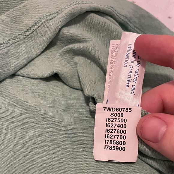 Lucky Brand Boho Sleeveless Blouse with Lace up Teal shirt XS - Picture 4 of 6